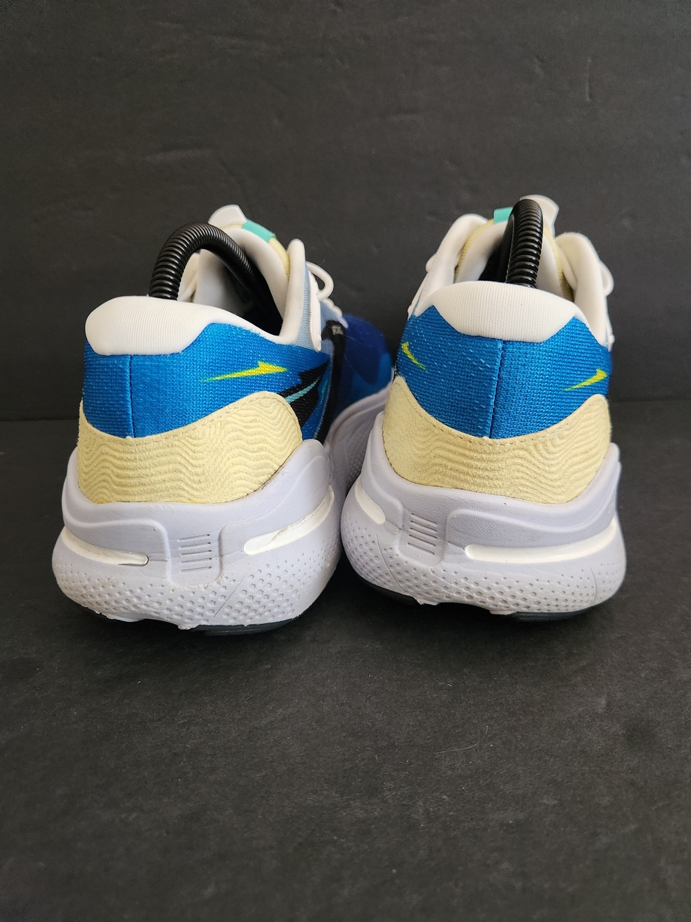 Brooks x Damon Brown Ghost Max Womens Running Shoes Blue Yellow Black 10B - Picture 6 of 7